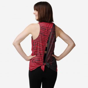 Arizona Diamondbacks Womens Tie-Breaker Sleeveless Top Suit for daily life,Material: 80% polyester - 20% Cotton.